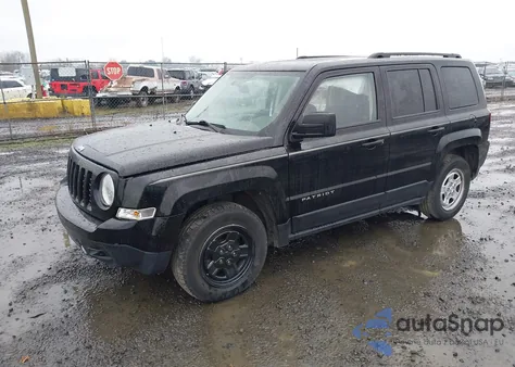 2014 Jeep Patriot Sport из США, поврежденный, VIN 1C4NJPBA5ED729726